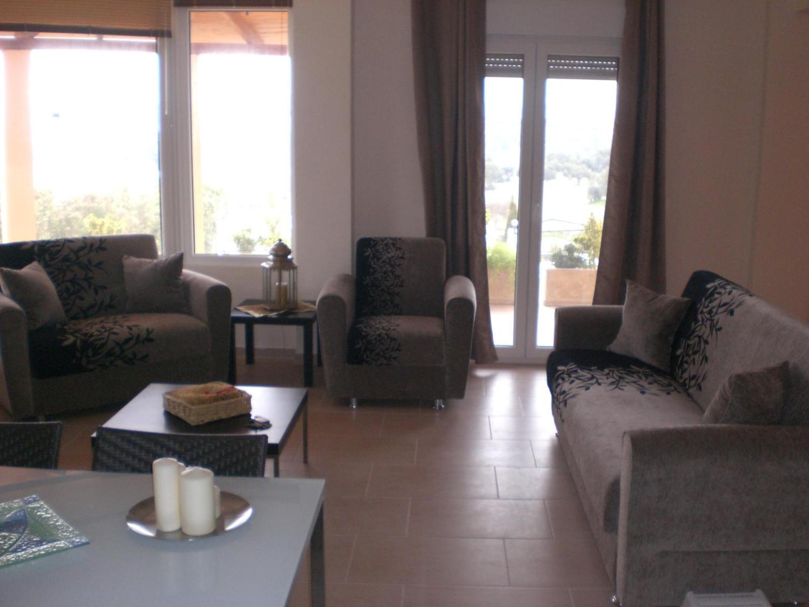 Wonderful Villa With Great View In Posidi-Καλάνδρα Εξωτερικό φωτογραφία
