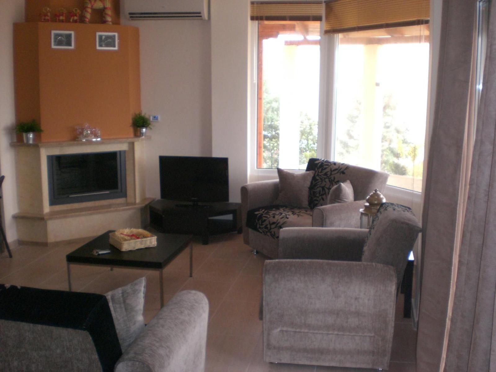 Wonderful Villa With Great View In Posidi-Καλάνδρα Εξωτερικό φωτογραφία